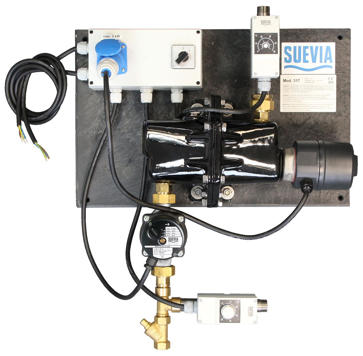 25551606obR6XbgMBUb6V Heizgerät  Mod. 317, 3.000W, 230V Suevia