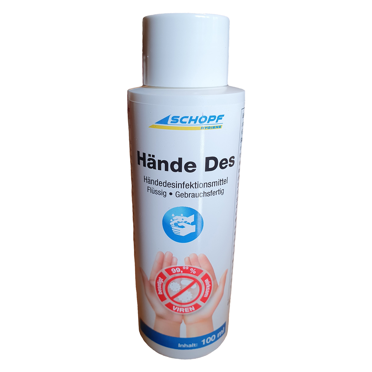 Hände Desinfektion 100 ml Hände Des 100 ml
