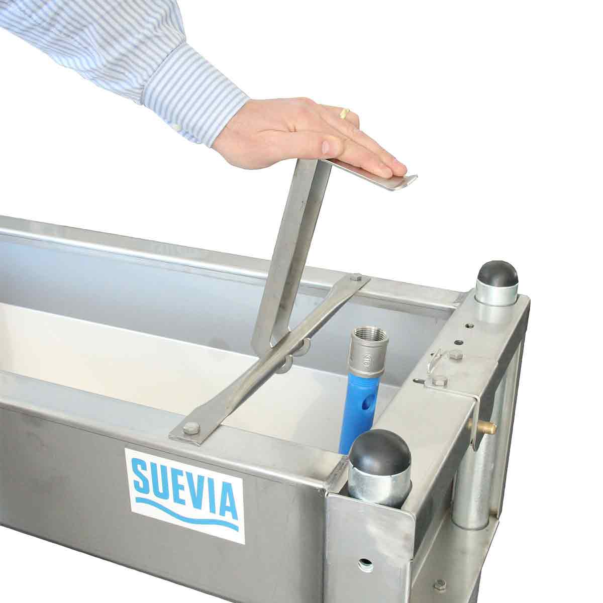 25552085-2 Stopfenhalter DE LUXE für Schnellablauf-Tröge