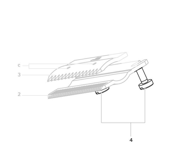 Klemmschrauben Flachkopf Aesculap Akkuschermaschine Bonum