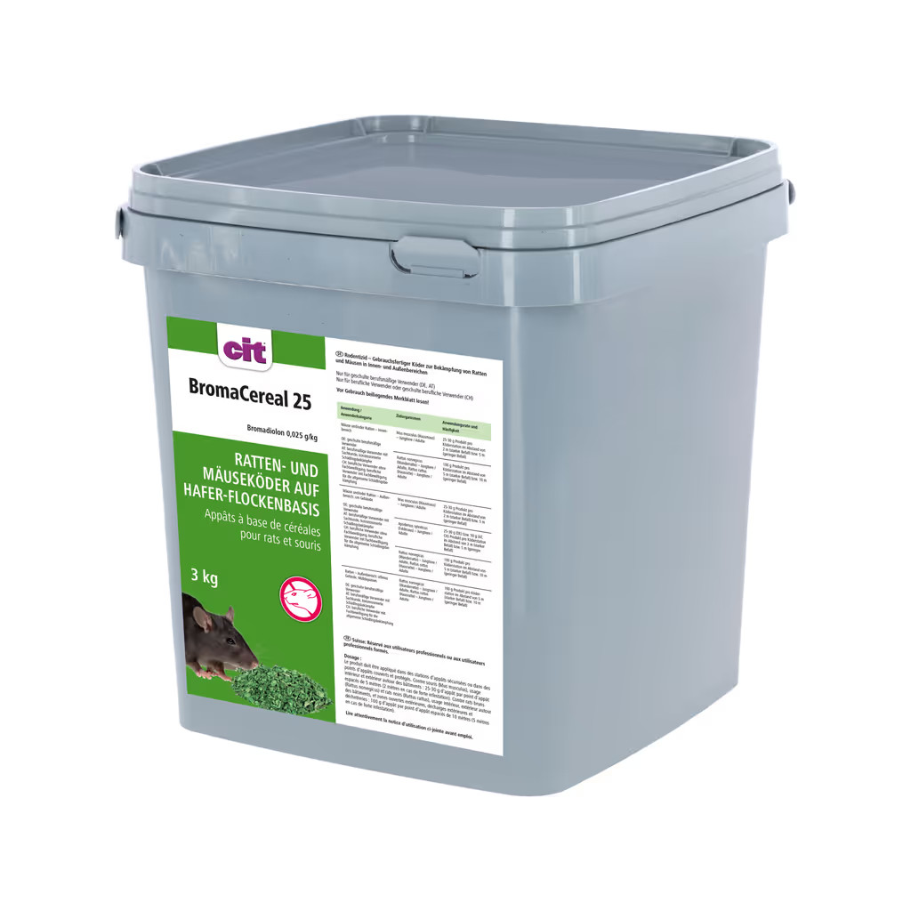 cit® BromaCereal 25 | 3 kg | Rattengift / Mäusegift