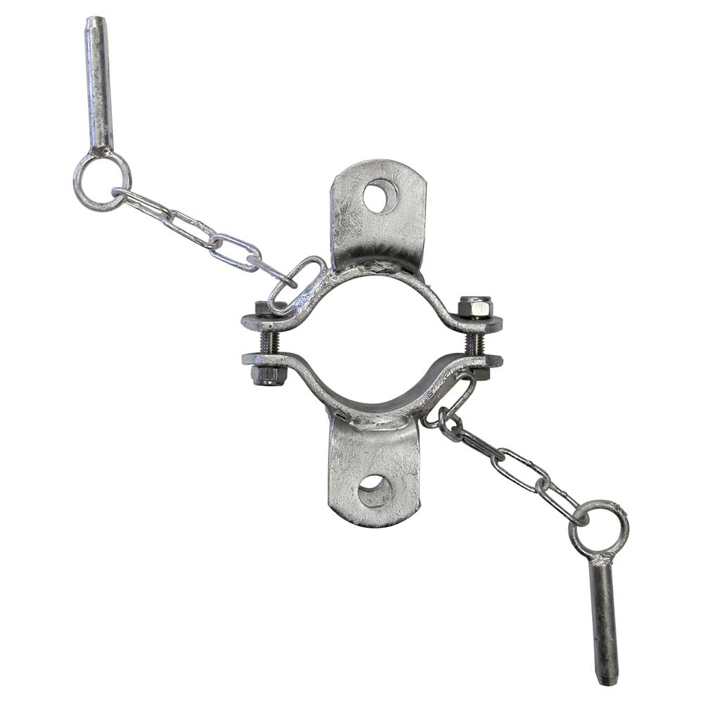 Schelle zweifach Ø 76 mm