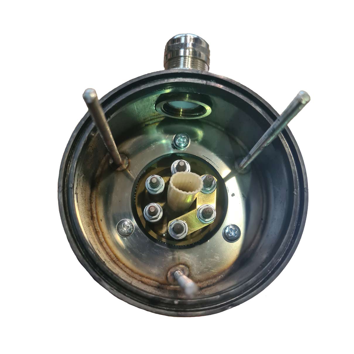 Bild Ansicht Verdrahtung Einschraubheizkörper 9 kW - AW 1000 1 1/2" Etscheid Tankreinigung