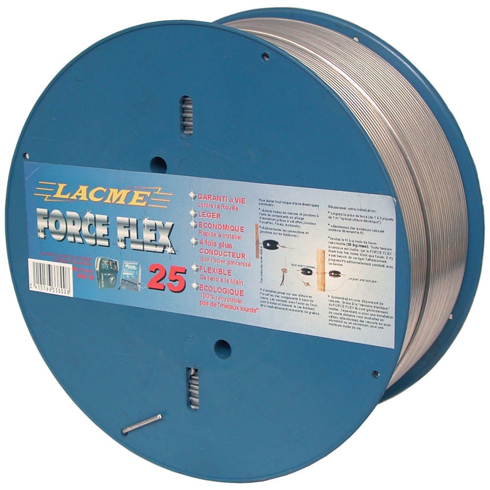 25839727 Aludraht FORCEFLEX 25 Weidezaundraht Lacme