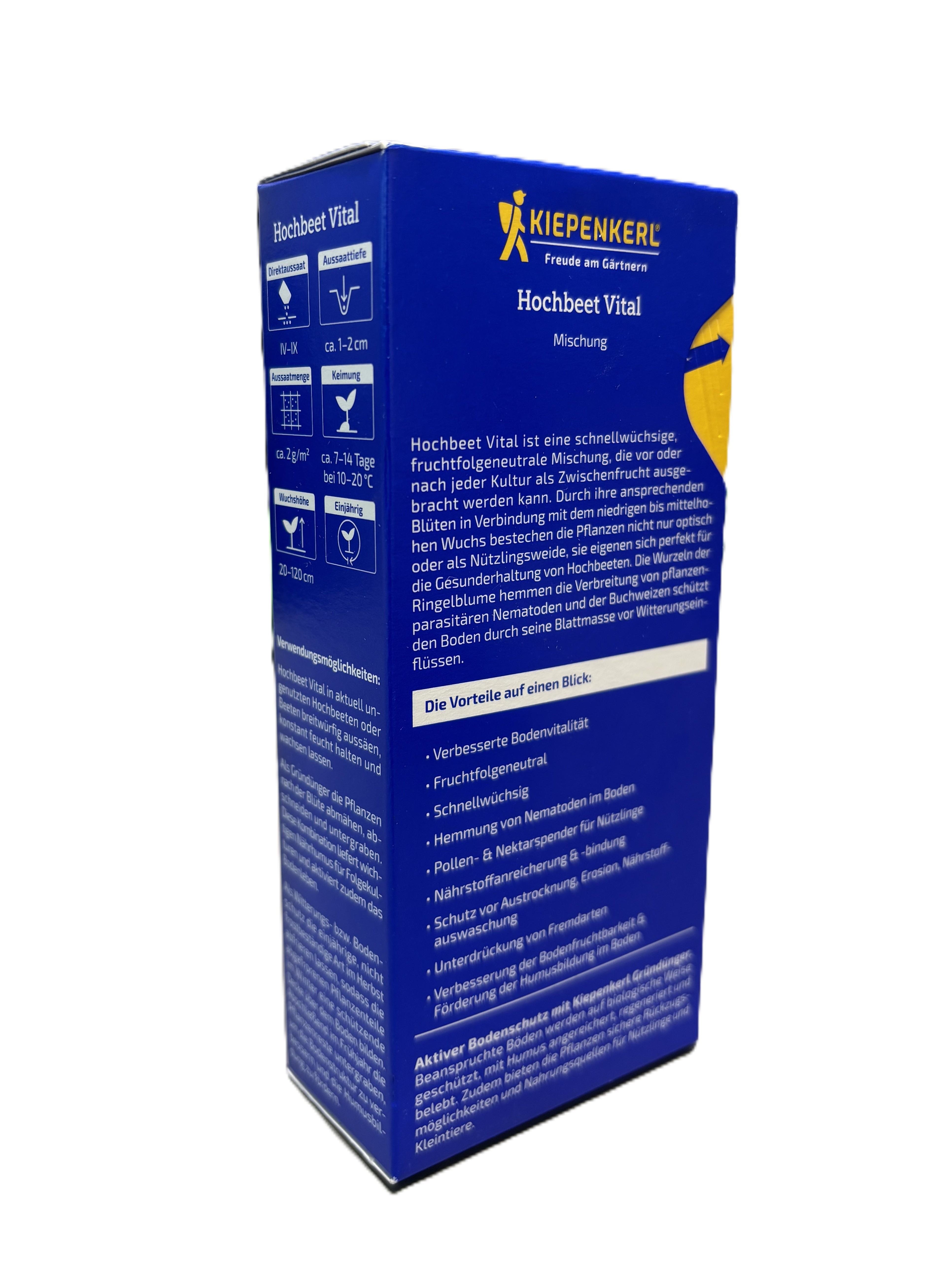 Hochbeet Vital | 200 g - ca. 100 m² | Gründünger | Kiepenkerl