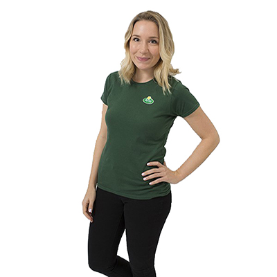 Arla T-Shirt grün | 3er Pack | Damen