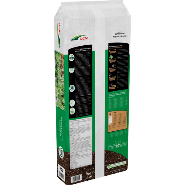 Activ-Erde Anzucht & Kräuter 20 Liter - Cuxin DCM