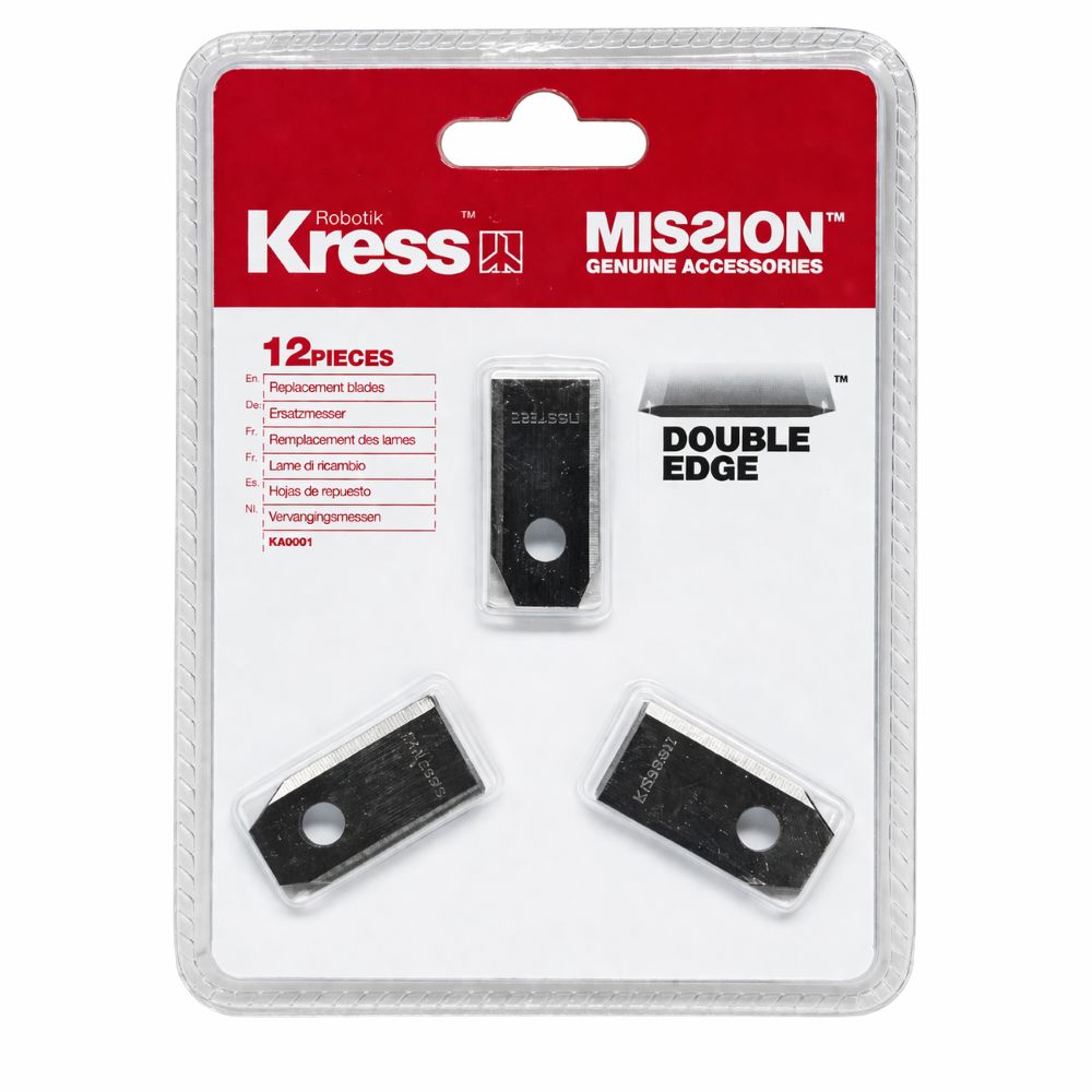 Messer-Set für KRESS-Mähroboter | KA0001 | 12 Stück