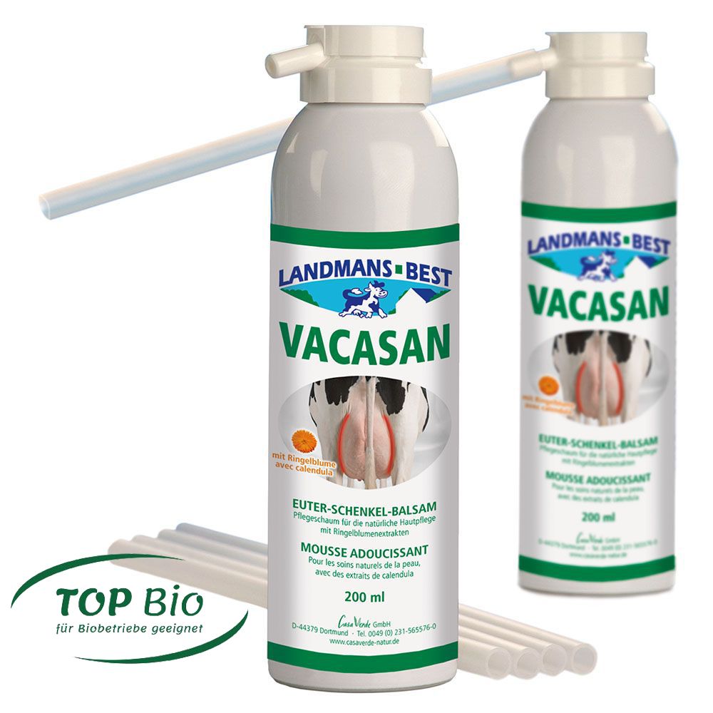 VACASAN® Euter-Schenkel-Pflegeschaum | 200 ml Dose