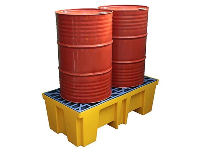 Auffangbehälter 260 L für 2 Fässer