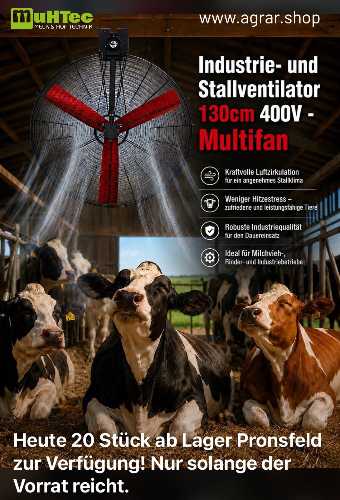 Multifan Korbventilator 130 cm