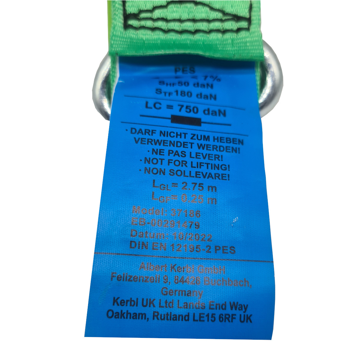 Automatik Spanngurt 3m x 50 mm mit Aufrollfunktion