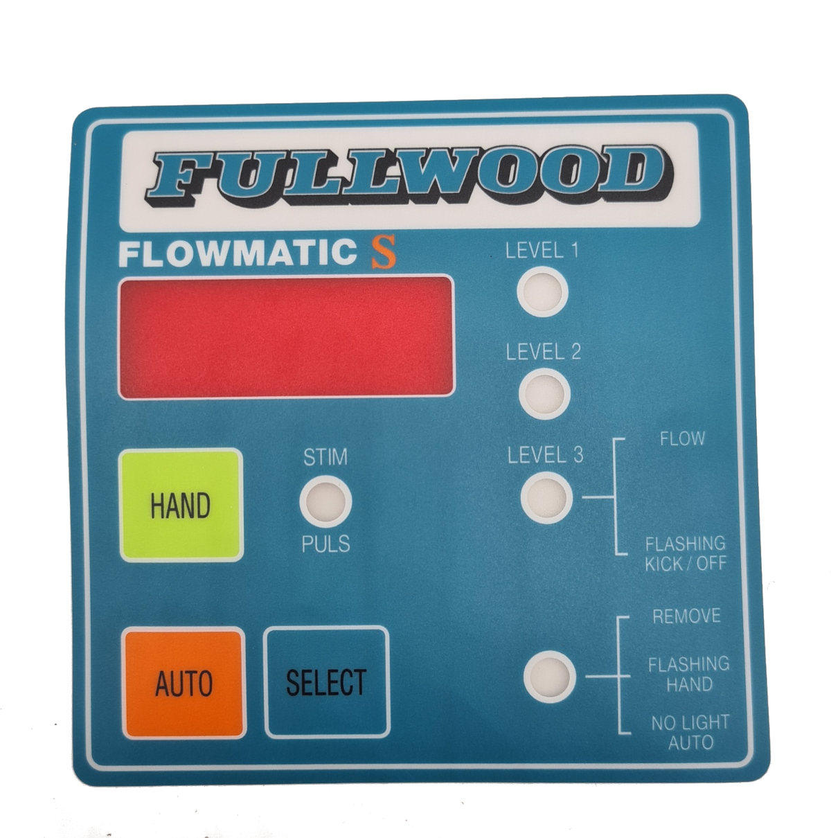 Klebefolie / Tastaturfolie für Lemmer Fullwood Abnahmesteuerung