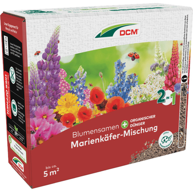 Blumensamen Marienkäfer 260 g - Cuxin DCM