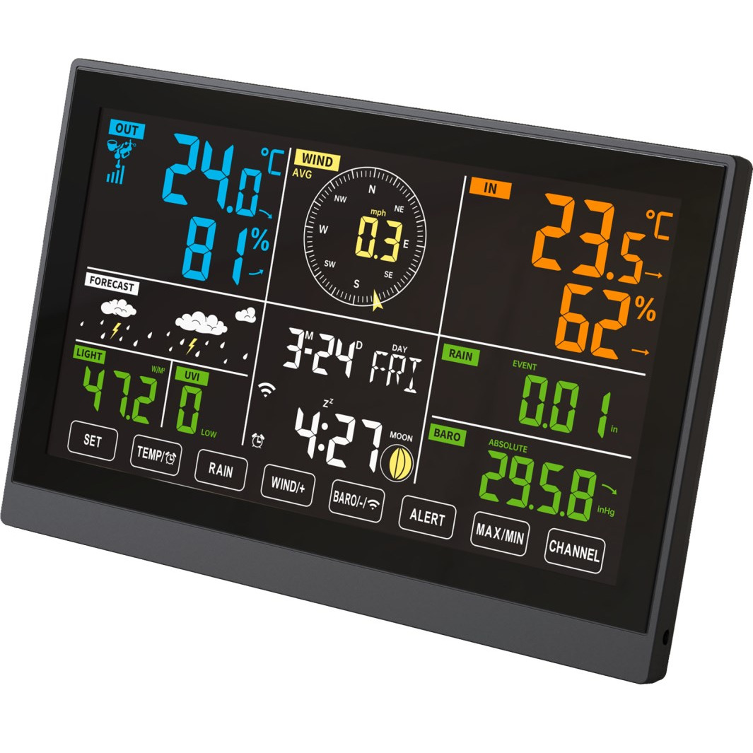 Digitale Wetterstation 7 in 1 - Wifi