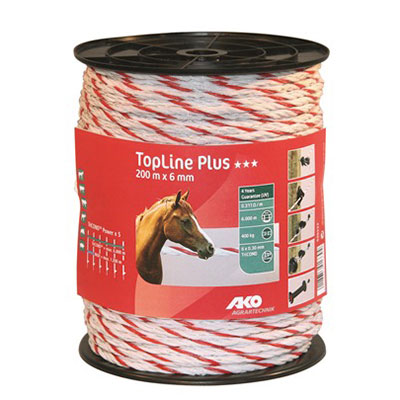 705634 Weidezaunseil TopLine Plus 200m TriCOND