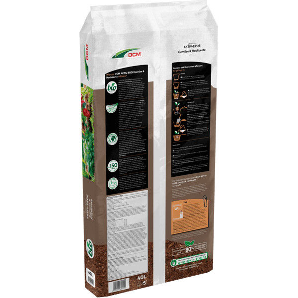 Aktiv-Erde Gemüse & Hochbeete 40 Liter