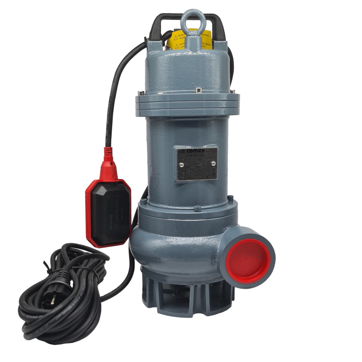 Schmutzwasser Tauchpumpe 2" Vortex 100 230 V Schmutzwasserpumpe VORTEX 100  230 V