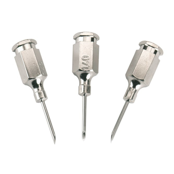 70471130 Kanüle für Impfspritze mit Gewinde aus Chrom-Nickel-Edelstahl