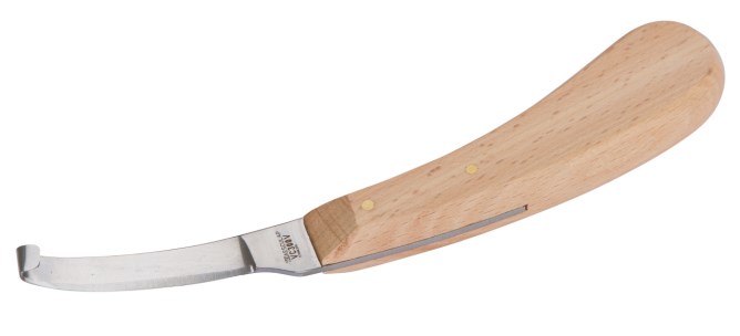 25749582 Hufmesser einschneidig, rechts 78mm Klinge