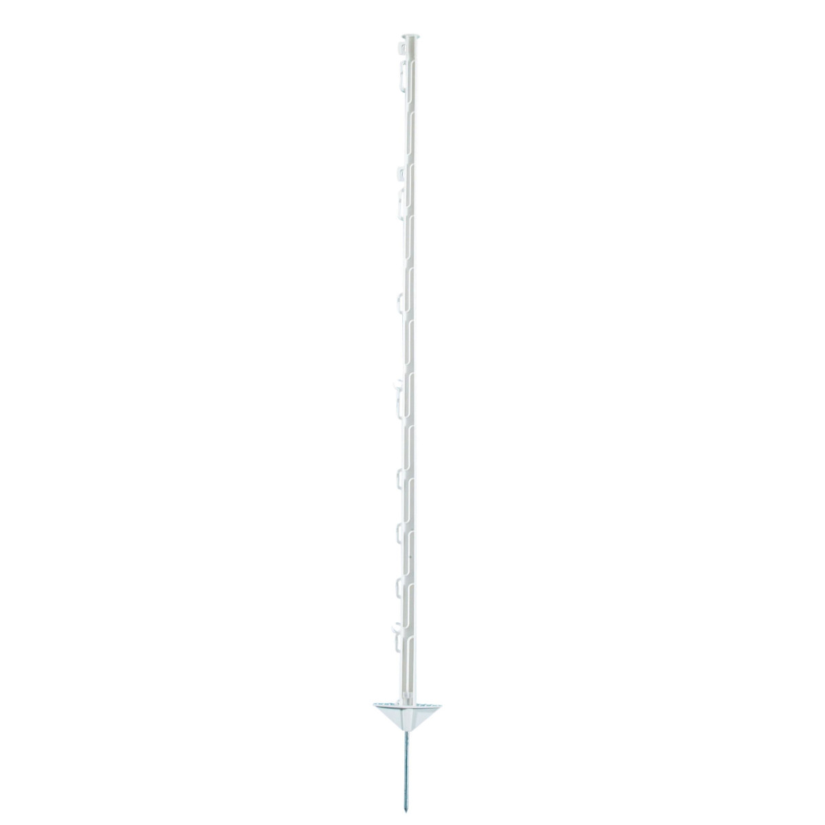 704454 Weidezaunpfahl 125 cm Kunststoff