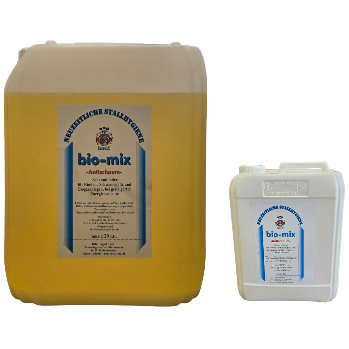 bio-mix Antischaum – Gegen Schaumbildung bei Gülle | biologischer Schaumbinder