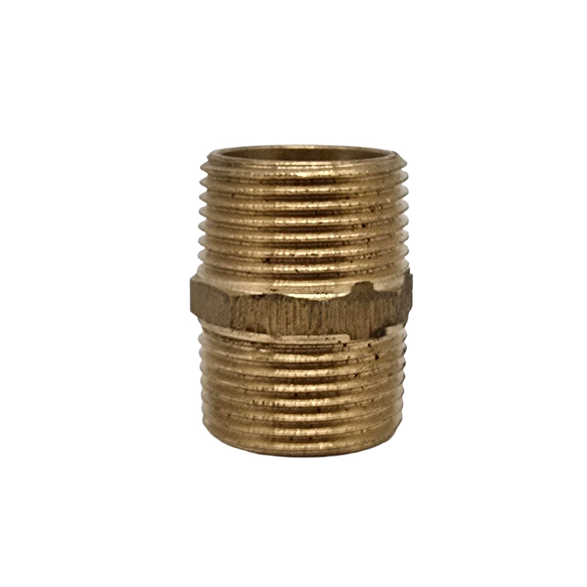 Doppelnippel 1" 45 mm Rotguss