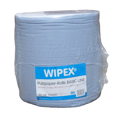 705115 Putzpapier Rolle  1000 Blatt