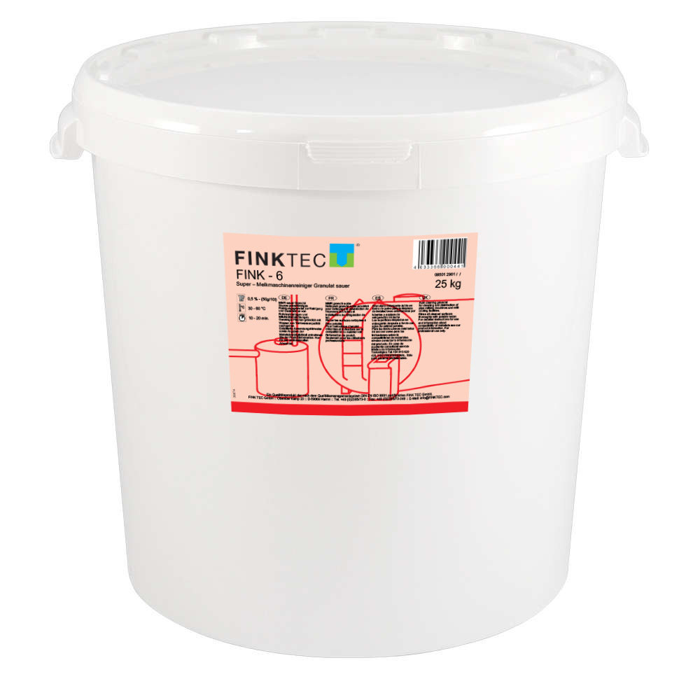 25702756 Fink 6 Super Melkmaschinenreiniger Granulat sauer 10kg