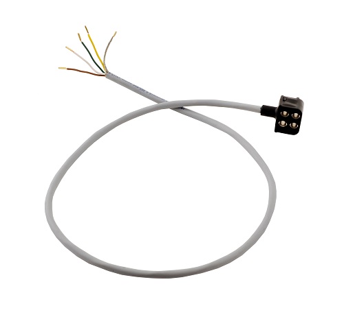 Stecker 4-polig mit Buchse für Combifast – milkrite | InterPuls