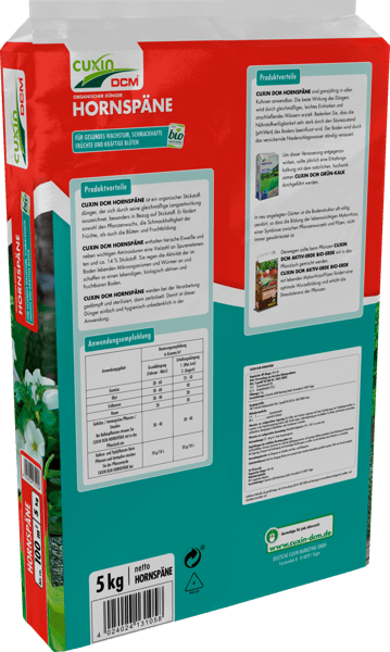 Hornspäne 5 kg - ca. 100 m² - Cuxin DCM