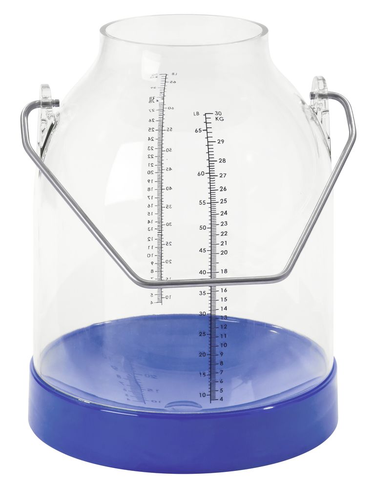 25748771 Melkeimer blau, Bügelhöhe 143 mm (Standard)