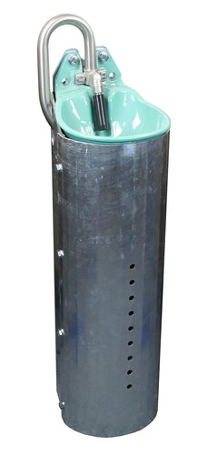 Suevia Stahlständer verzinkt | für Tränkebecken Mod. 25R | Höhe 60 cm