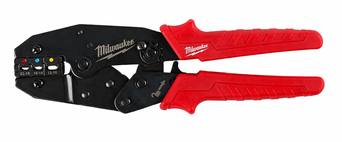 Ratschen-Crimpzange für isolierte Verbinder | Milwaukee