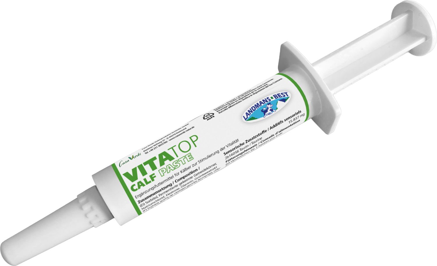 VITATOP Calf-Paste - der Wachmacher für Kälber | 6 x 15 ml