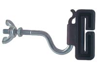 704471 Breitband-Isolator M6 x 30mm mit Gewinde