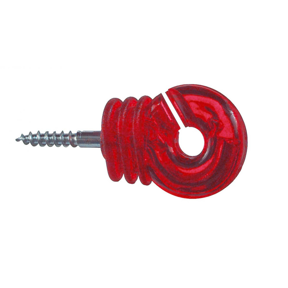704460 Ring-Isolatoren Jumbo rot transparent