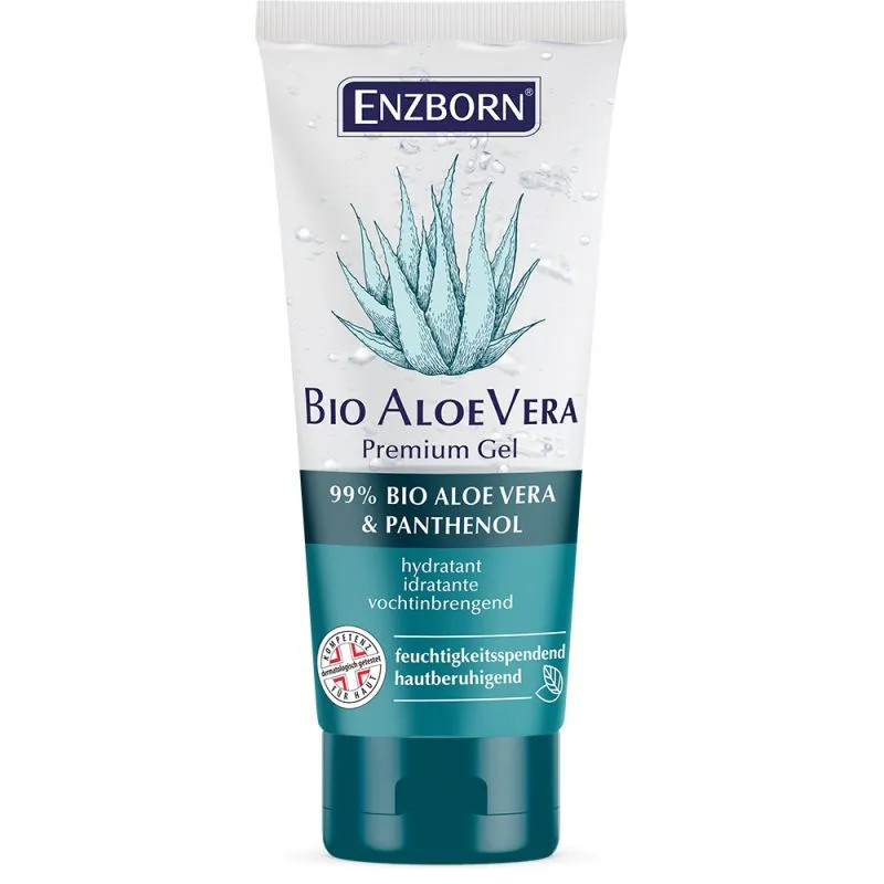 ENZBORN Bio Aloe Vera Premium Gel 100 ml Tube frontansicht