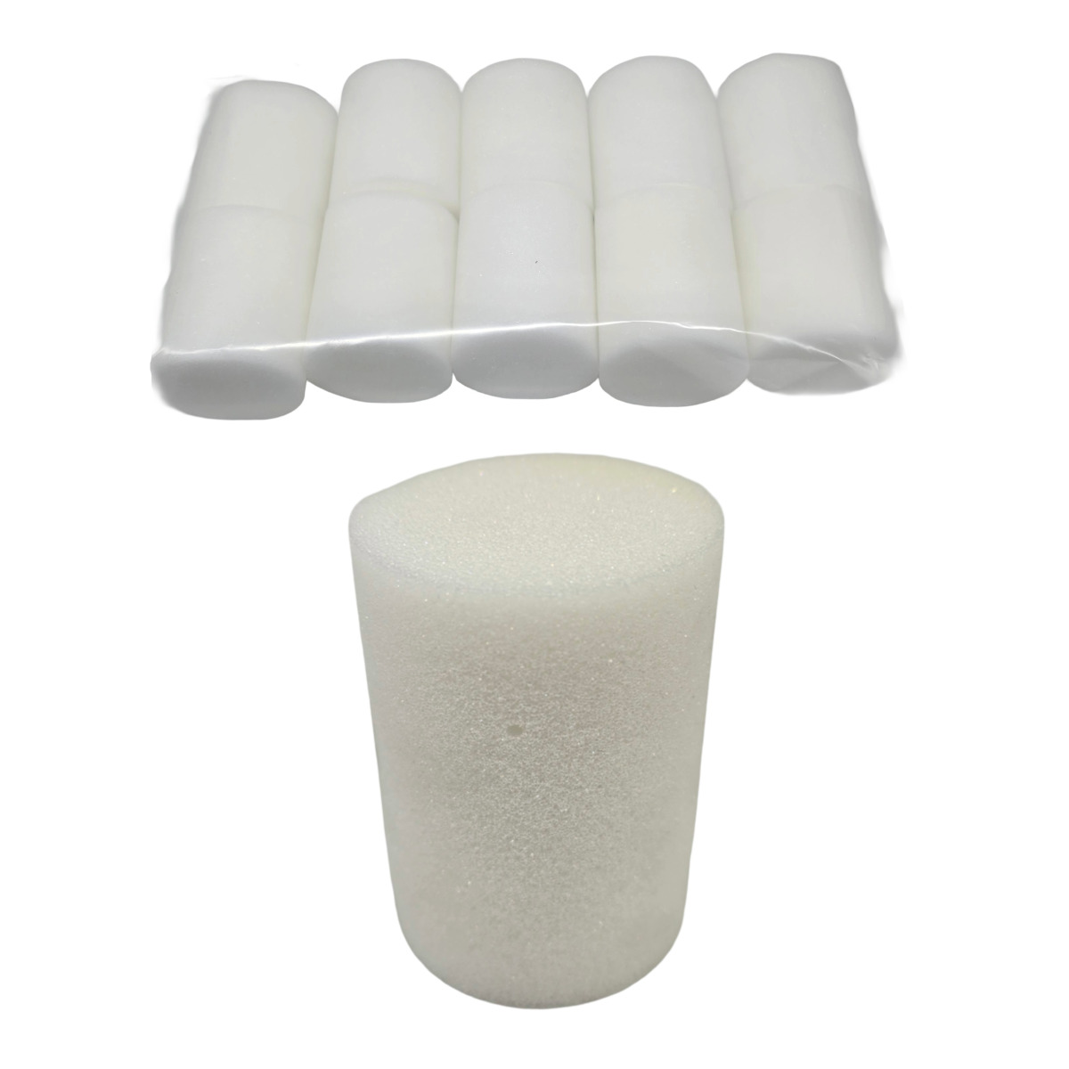 Milchrohr Reinigungsschwamm  40 / 60 mm 10er Pack