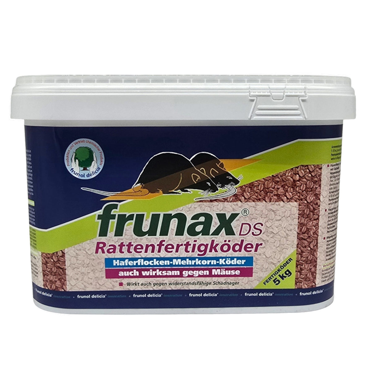Frunax DS Contra Ratten 5 kg / Sachkundenachweispflichtig