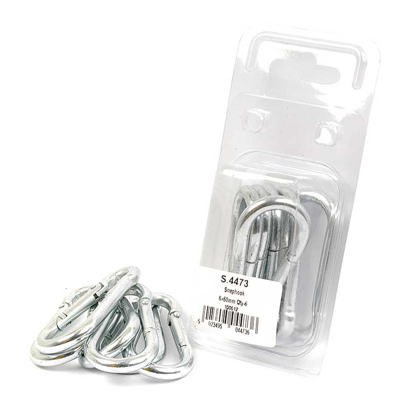 25787418 Karabinerhaken 6x60 6er Pack
