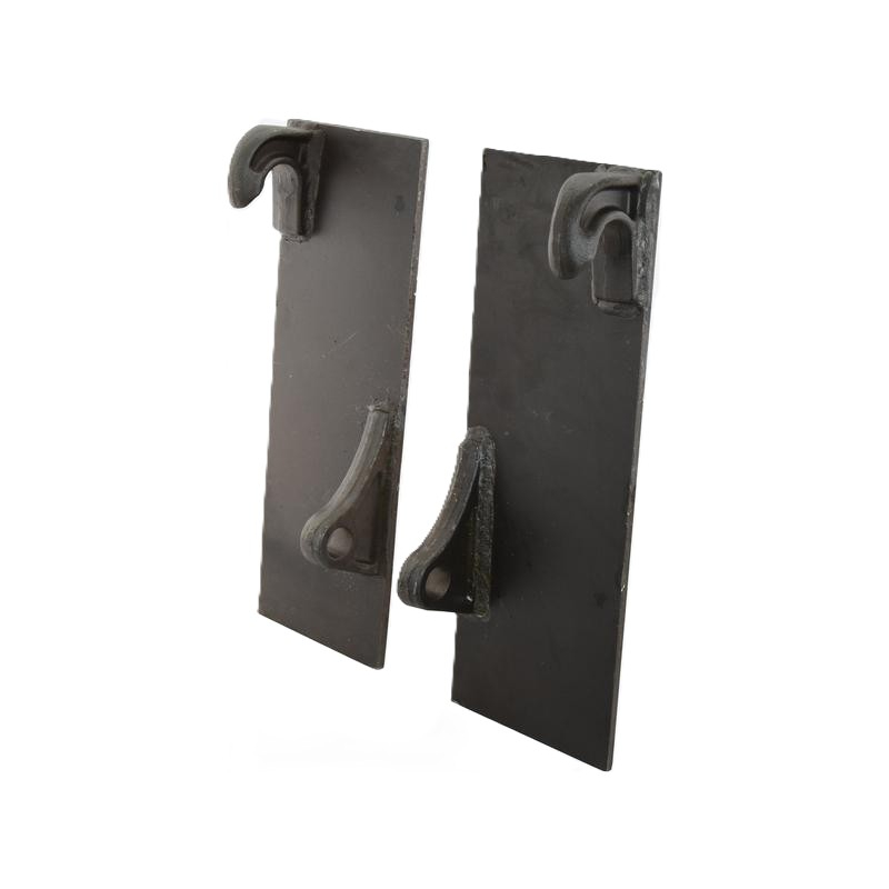 Kuppelplattensatz für Frontladergeräte | rechts und links | 500 mm