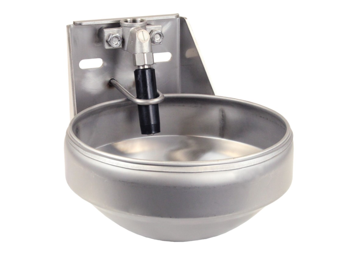 Tränkebecken Mod. 1220-VA¾" mit Regulierschraube