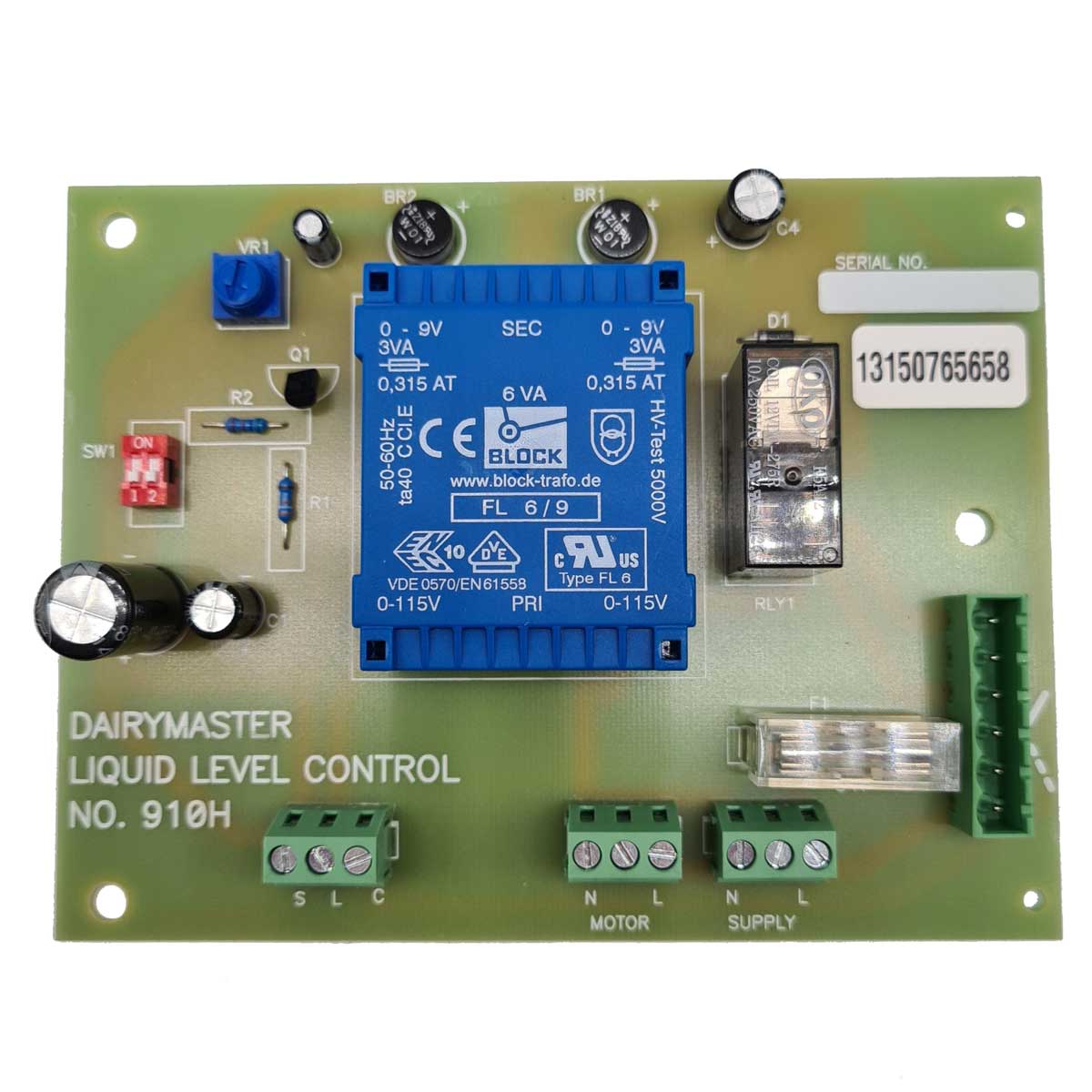Liquid Level Control Dairymaster 