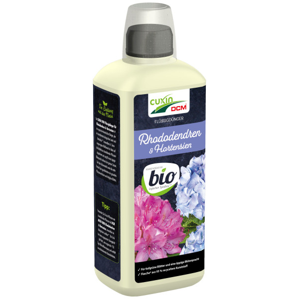 CUXIN DCM Flüssigdünger Rhododendren & Hortensien BIO 800 ml