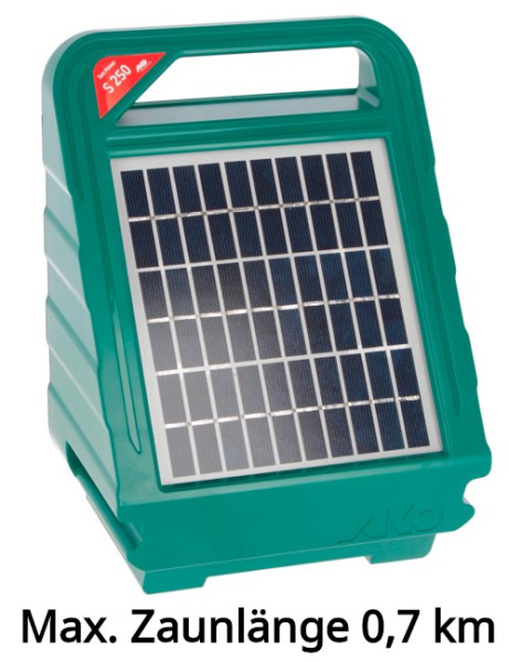 AKO Sun Power S250 Solarmodul 0,25 Joule Solar Weidezaungerät