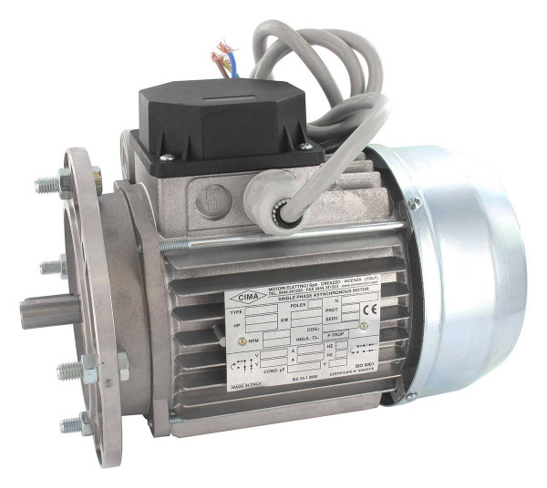 Motor IE1 für Ventilator "RR 140" 1,1 kw 380 V. für Frequenzregelung