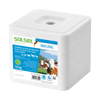 SOLSEL® Salz-Lecksteine 10kg