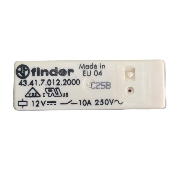 Leistungsrelais Finder 12VDC 10A 230 V - 43.41.7.012.2000