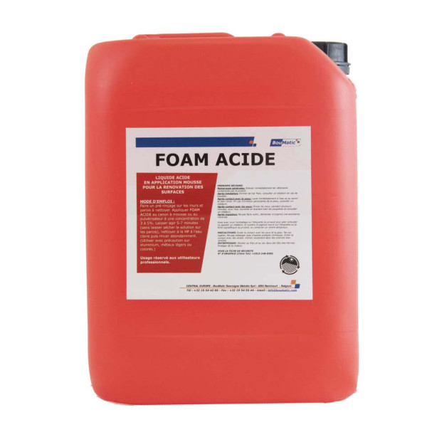 Foam Acide 10kg BouMatic Schaumreiniger sauer